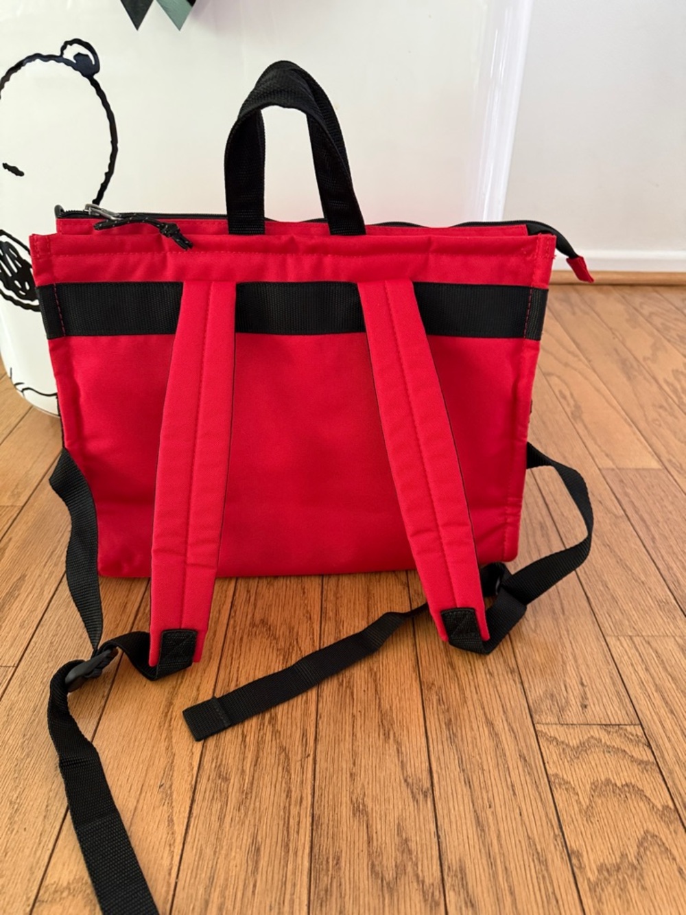 Eastpak x Telfar Red Laptop Tote backpack - Picture 3 of 5